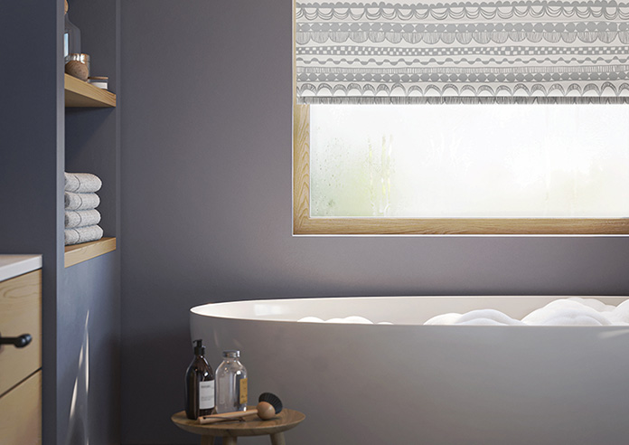 Bohemian, Ashen - Roman Blind - Image 5